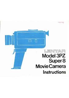 GAF Lentar 3 PZ manual. Camera Instructions.
